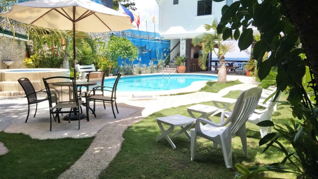 Love'S Beach & Dive Resort Moalboal Esterno foto